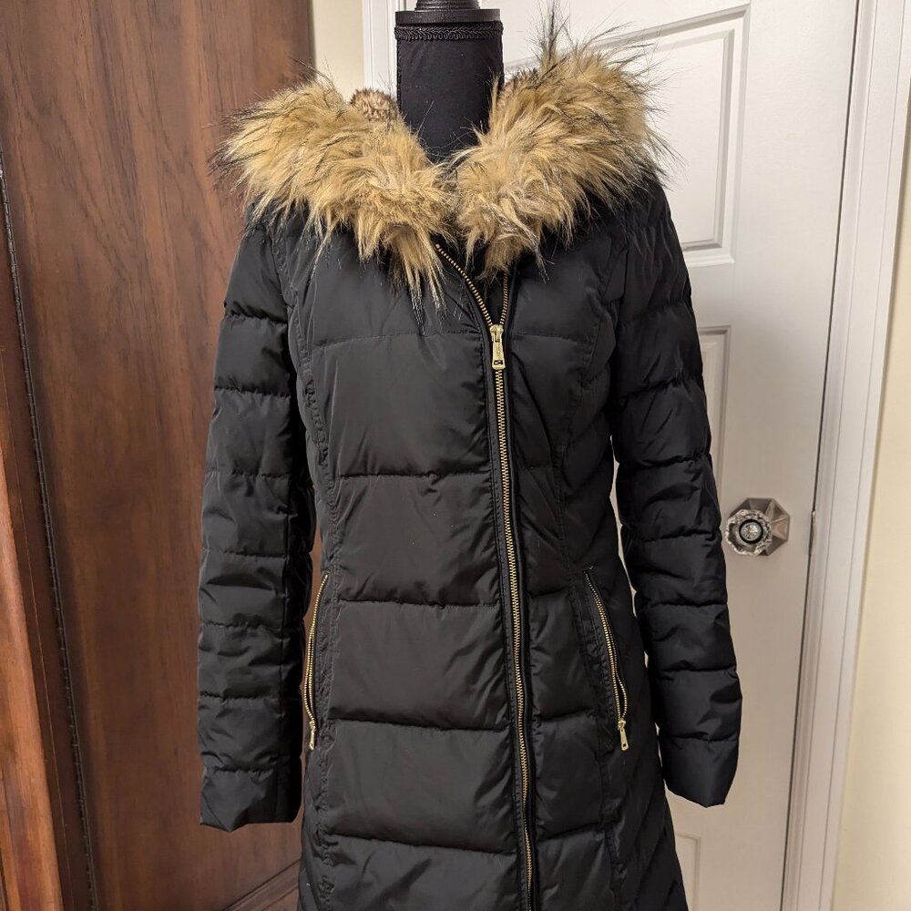 EUC Cole Haan Signature black down puffer size XS